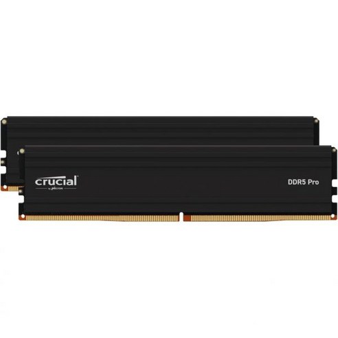 Crucial 크루셜 Critical Pro RAM 32GB 키트2x16GB DDR5 5600MT/s또는 5200MT/s 또는 ...