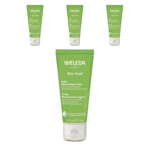 벨레다 스킨 푸드 라이트 영양 크림, 30ml, 4개