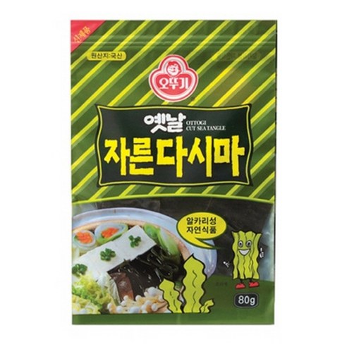 오뚜기 자른 다시마 80g 1개
