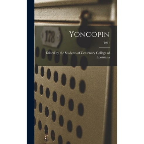 (영문도서) Yoncopin; 1931 Hardcover, Hassell Street Press, English, 9781013665899