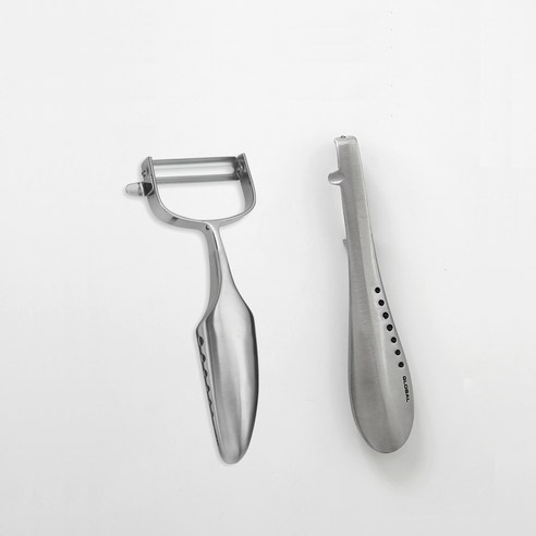 [정품] 글로벌나이프 GS-76 세로형 5cm / GS-68 Y자형 만능 필러 채칼 5cm 평생 AS, GS-76 세로형(..., 1개 - 필러/감자칼 | 쿠팡