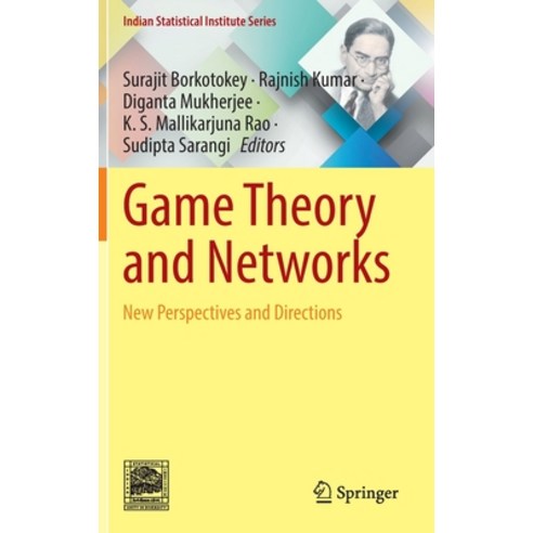 (영문도서) Game Theory and Networks: New Perspectives and Directions Hardcover, Springer, English, 9789811647369