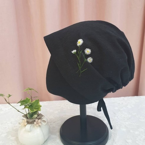 희야네솜씨방 수미두건블랙 - 두건 | 쿠팡