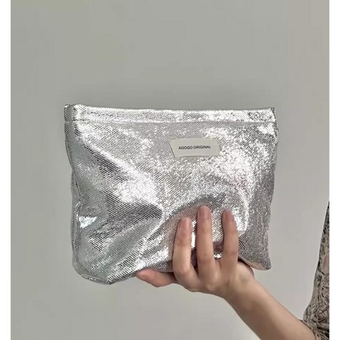 블링블링 반짝 화장품 파우치