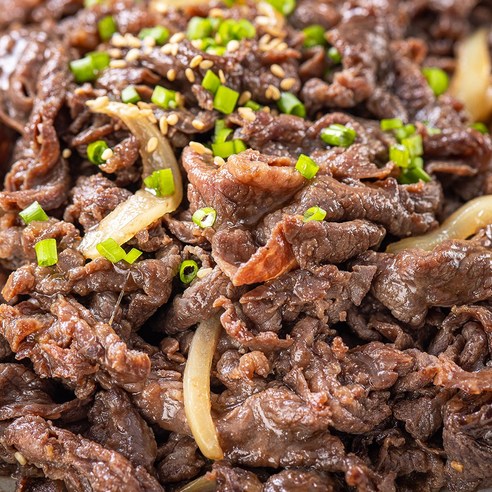 부드러운 식감과 깊은 풍미의 1등급 한우 불고기