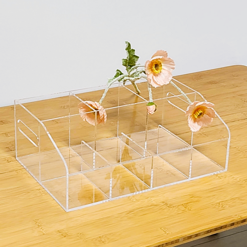 투명한 아름다움으로 탕비실에 질서를 선물하세요.