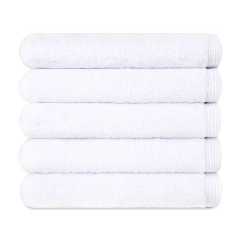 송월 몬테스 40수 500g 바스타월, 5개, 화이트