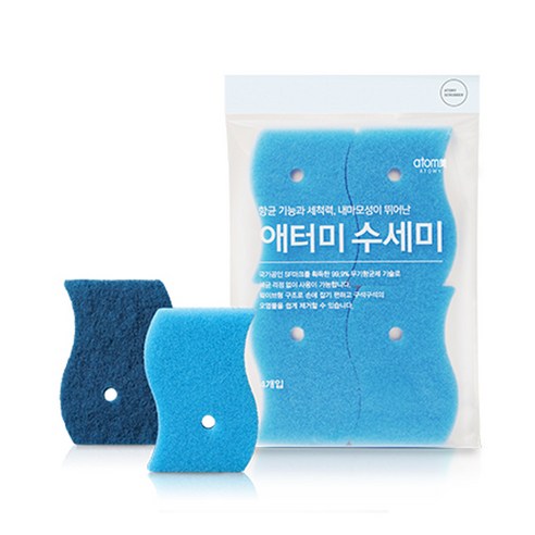애터미 수세미 4개입, 4개