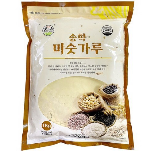 송학식품 15곡 미숫가루 건강식 선식, 2개, 1kg