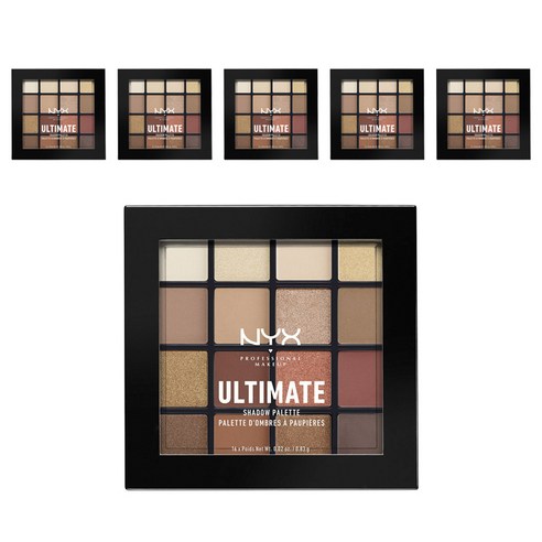 엔와이엑스 얼티미트 섀도우 팔레트 0.83g, 6개, Warm Neutrals