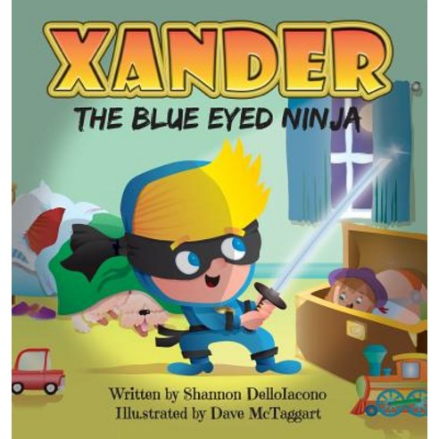 Xander The Blue Eyed Ninja Hardcover, Smarty Pantz Kids, LLC