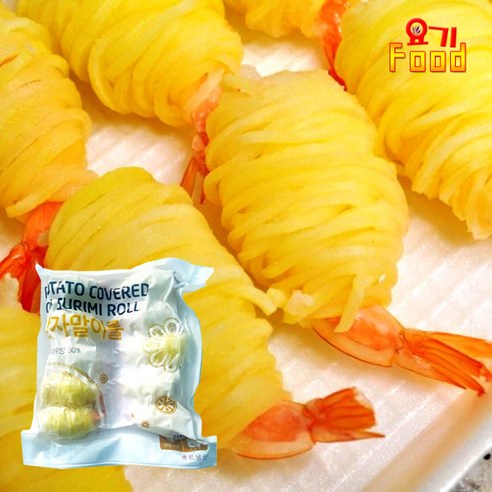[희주몰] 랜시푸드 감자말이새우롤 200g, 2개