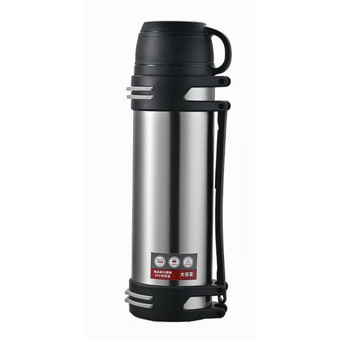 AHSUN 스테인리스 스틸 보온병, 본색 2500ML