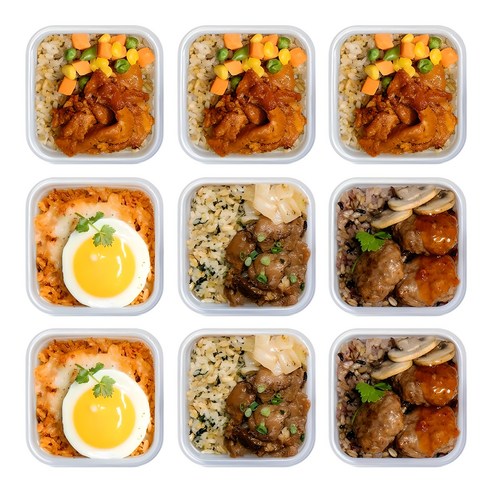 건강과 맛, 간편함까지 사로잡는 방탄푸드 닭가슴살 곤약 볶음밥 도시락: 다이어트 식단의 새로운 지평을 열다 메이크샐러드