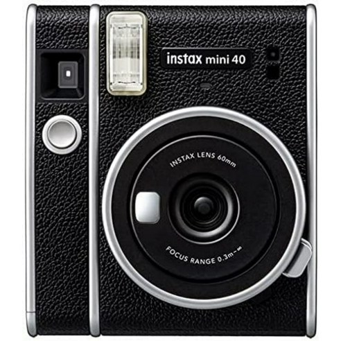 후지필름 즉석카메라 Instax Mini 40, 블랙, 1개