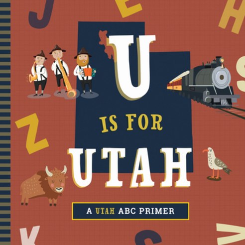 (영문도서) U Is for Utah Board Books, Familius, English, 9781641705745