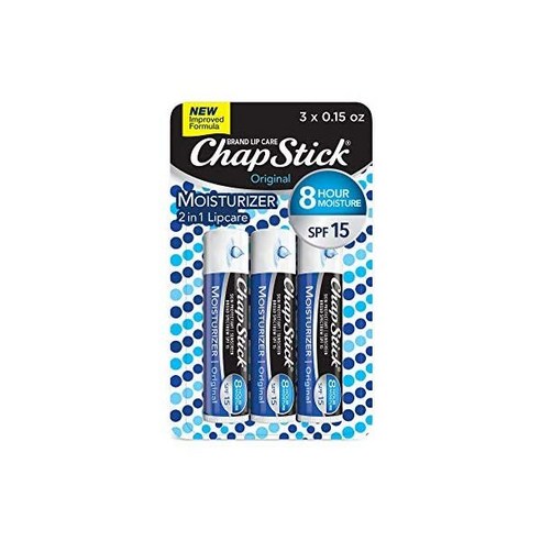 챕스틱 ChapStick 립 밤 0.15 oz (3팩), 3개