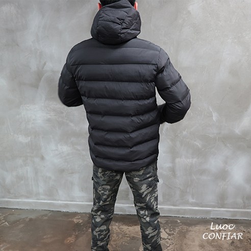 콘피아르 아노락 후드 패딩 점퍼, 겨울용 패딩 점퍼