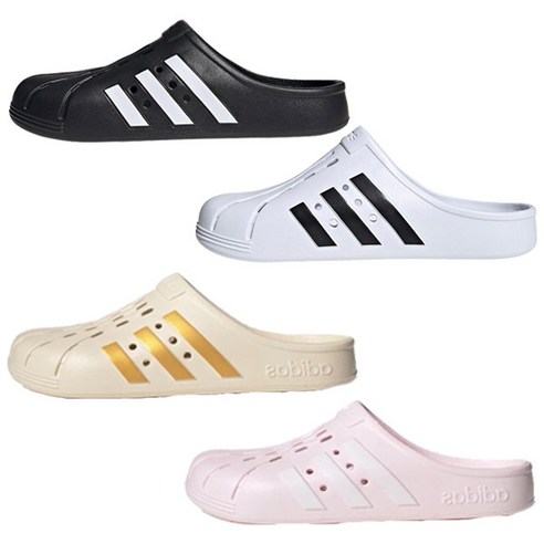 [아디다스] 크록스 아딜렛 삼선 클로그 슬리퍼 GZ5886