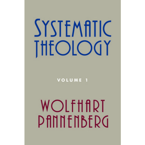 (영문도서) Systematic Theology Volume 1 Paperback, William B. Eerdmans Publish..., English, 9780802865038