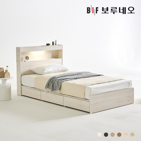 달빛처럼 은은하게 빛나는 휴식, 보루네오 루나Po LED 침대