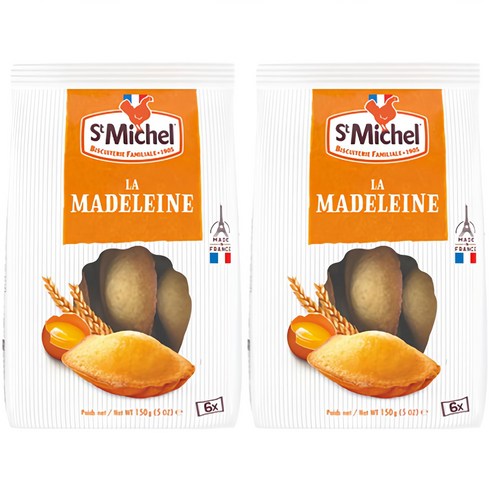 생미쉘 마들렝 개별포장, 150g, 2개