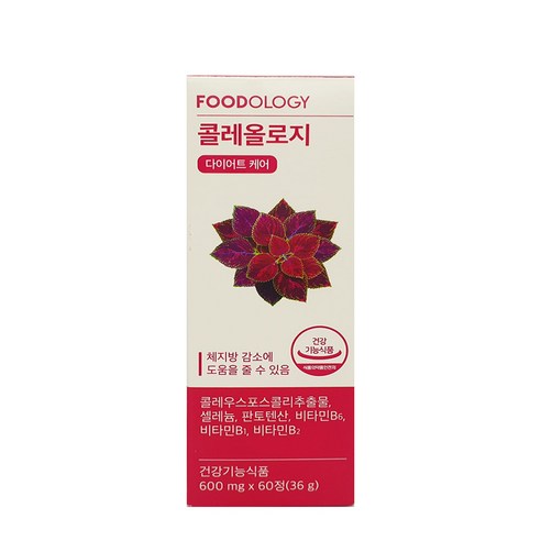 콜레올로지 다이어트 케어 푸드올로지, 60정, 1박스
헬스/건강식품 콜레올로지 다이어트 케어 푸드올로지, 60정, 1박스
헬스/건강식품