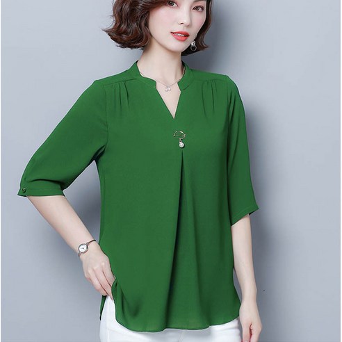 홀알드의 매력으로 봄 가을을 화려하게 꾸미는 여성용 블라우스 소개