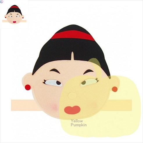YP 역할놀이머리띠 못된왕비 명작동화머리띠 계모, 계모[못된왕비]