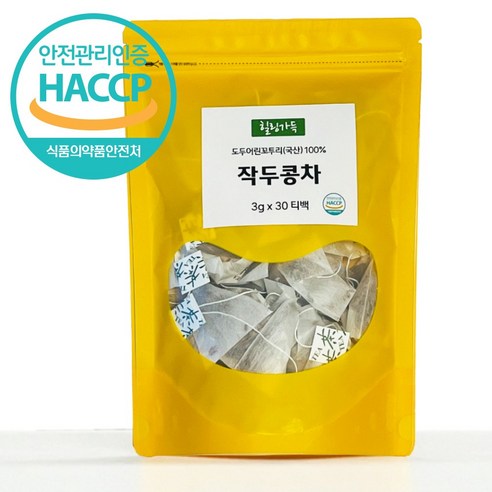 향긋한 구수함으로 힐링하는 [힐링가득 정품] 볶은 작두콩차!