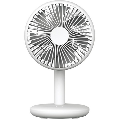 모노큐브 무선 테이블 펜선풍기, TS-TABLE-FAN, 화이트