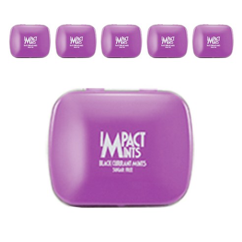 독일 임팩트민트 무설탕 캔디 블랙커런트 6개, 14g