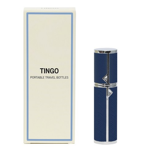 팅고 펌핑 충전 향수 스프레이 5ml, 딥 블루 x 실버, 1개 트리발로