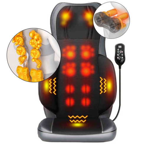 뭉친 어깨, 뻐근한 허리… 플래그 의자형 마사지기로 편안한 휴식을 선물하세요! 어깨안마의자