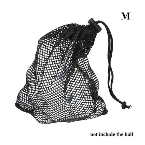 Nylon Mesh Storage Bags Mesh Bags Shopping Bags Drawstring Sack Golf Ball Mesh Sport Bags, B
