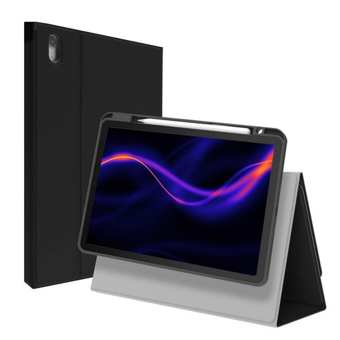 랩씨 태블릿PC 2in1 스마트 커버 펜슬 수납 마그네틱 슬림핏 케이스, 핑크샌드