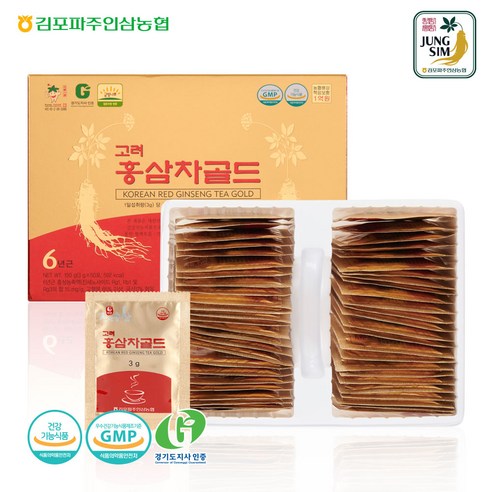 농협홍삼 6년근 고려 홍삼차 골드, 3g, 50개입, 1개 - 최저가 알림ㆍ특가 할인ㆍ가격비교 - 역대가