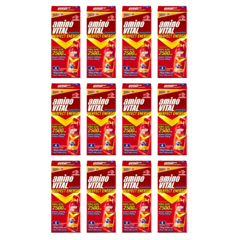 아미노바이탈 파워젤 아미노샷 2500mg 기타헬스보조제, 180g, 12개