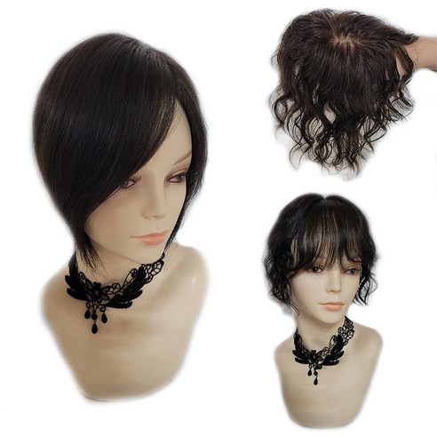 아미모 단발머리 여부분가발: 자연스러운 볼륨과 스타일을 완성하다 아미모