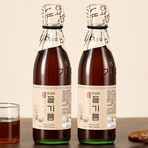 시장쏙 전연화 참기름, 2개, 350ml