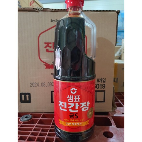 샘표 진간장 금S 1.7리터, 1.7L, 1개