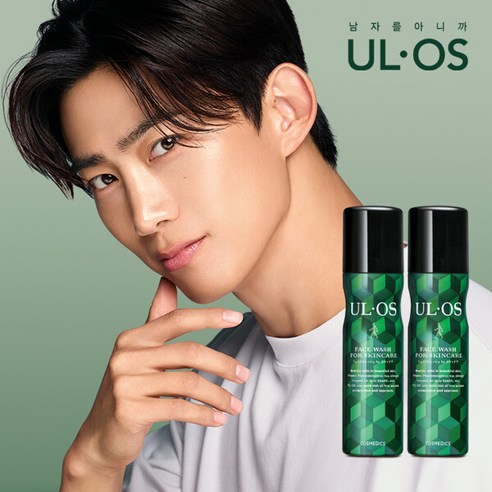 우르오스 페이스 워시 100g 2개, 단일속성