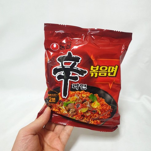 신라면 볶음면 131g, 12개