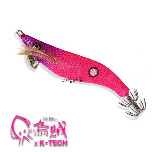 갑오징어, 한치 낚시! 에기 선택 고민? 퍼플핑크 오적에기 H 2.0으로 끝! 오적에기