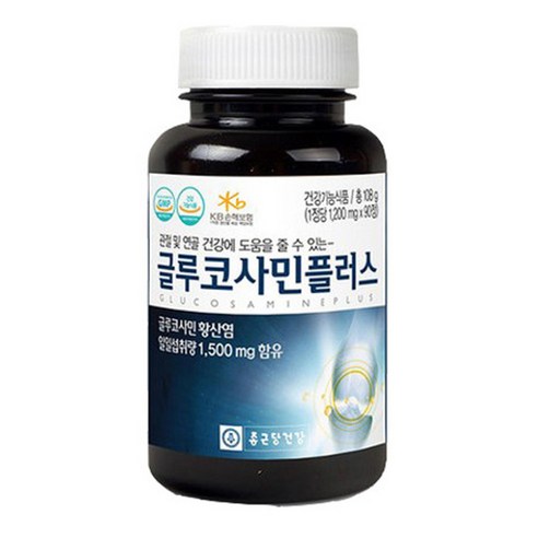 (강력추천)종근당 글루코사민플러스/관절/연골 /건강기능식품
