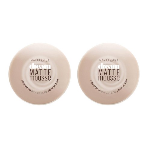 메이블린 드림 매트 무스 파운데이션 18g, Classic Ivory, 2개