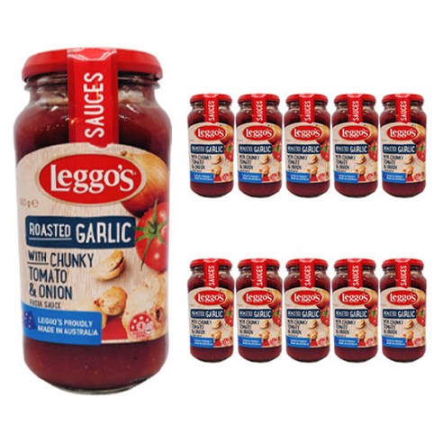 레고스 로스트갈릭 청키 파스타소스, 500g, 11개