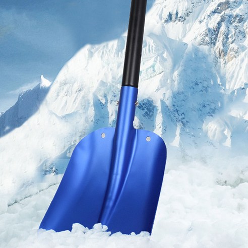 가벼움과 휴대성은 좋지만, 내구성은 아쉬운 알루미늄 눈삽