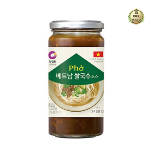 청정원 베트남 쌀국수 소스, 370g, 1개