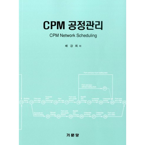 CPM 공정관리:CPM Network Scheduling, 기문당, 배강희 저